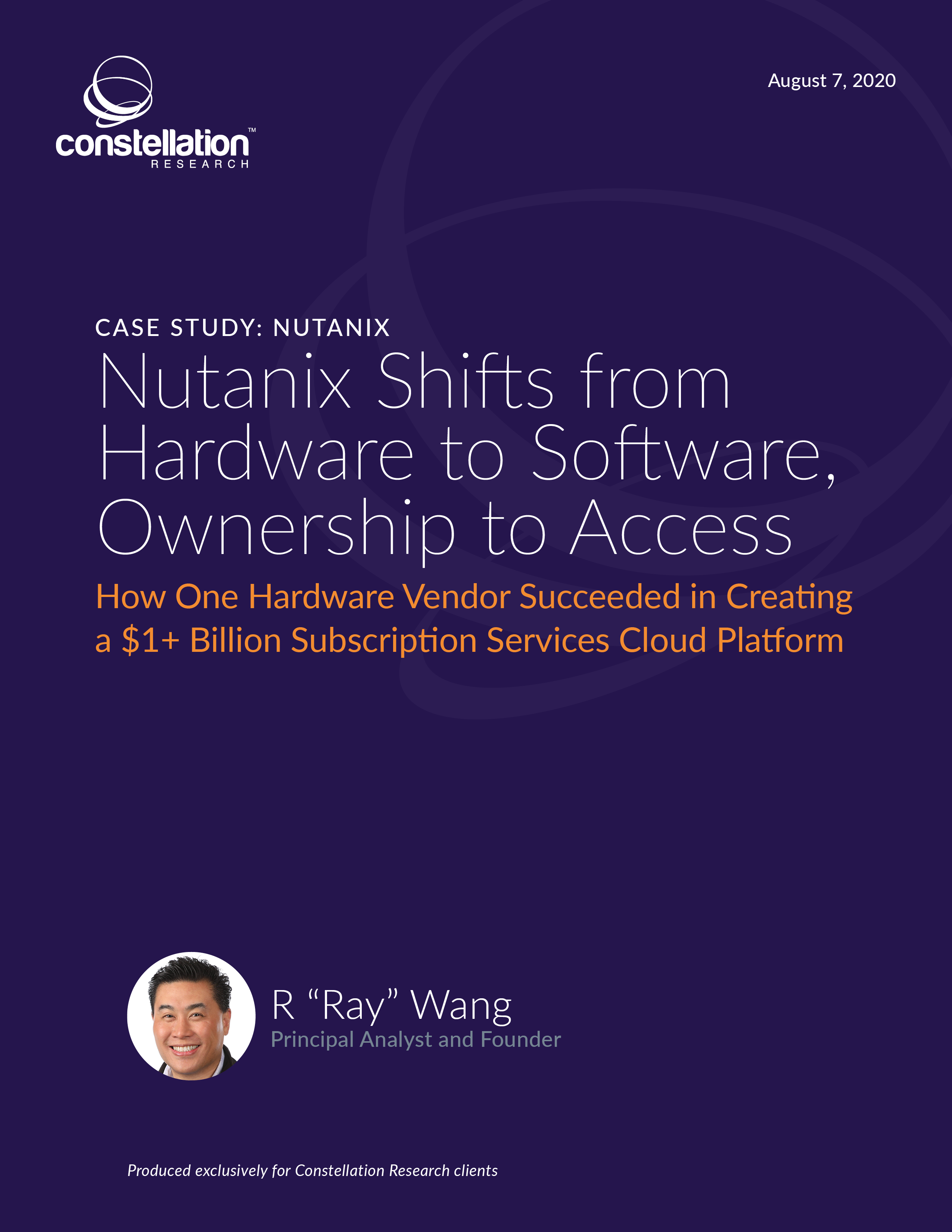 Nutanix Shifts from Hardware to Software, Ownership to Access